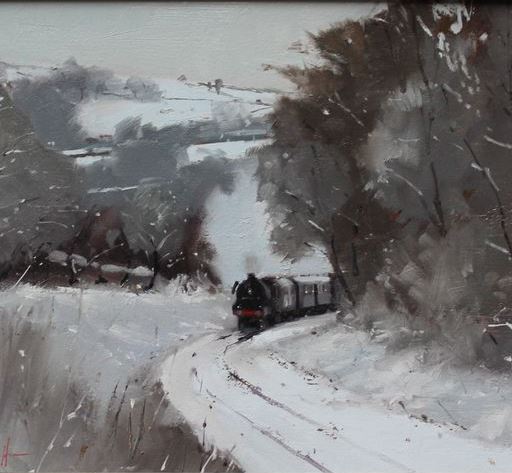 Michael Ashcroft. Winter Steam
