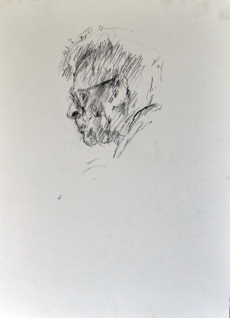 Janina Cebertowicz - Skrowaczewski 1 - charcoal 42x30cm £150