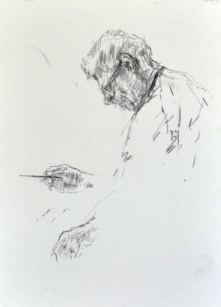 Janina Cebertowicz - Skrowaczewski 5 - charcoal 42x30cm &pound;150