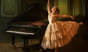Darren Baker - Ballet Recital - pastel and pencil 15x23cm £4000 Darren Baker - Ballet Recital - pastel and pencil 15x23cm £4000