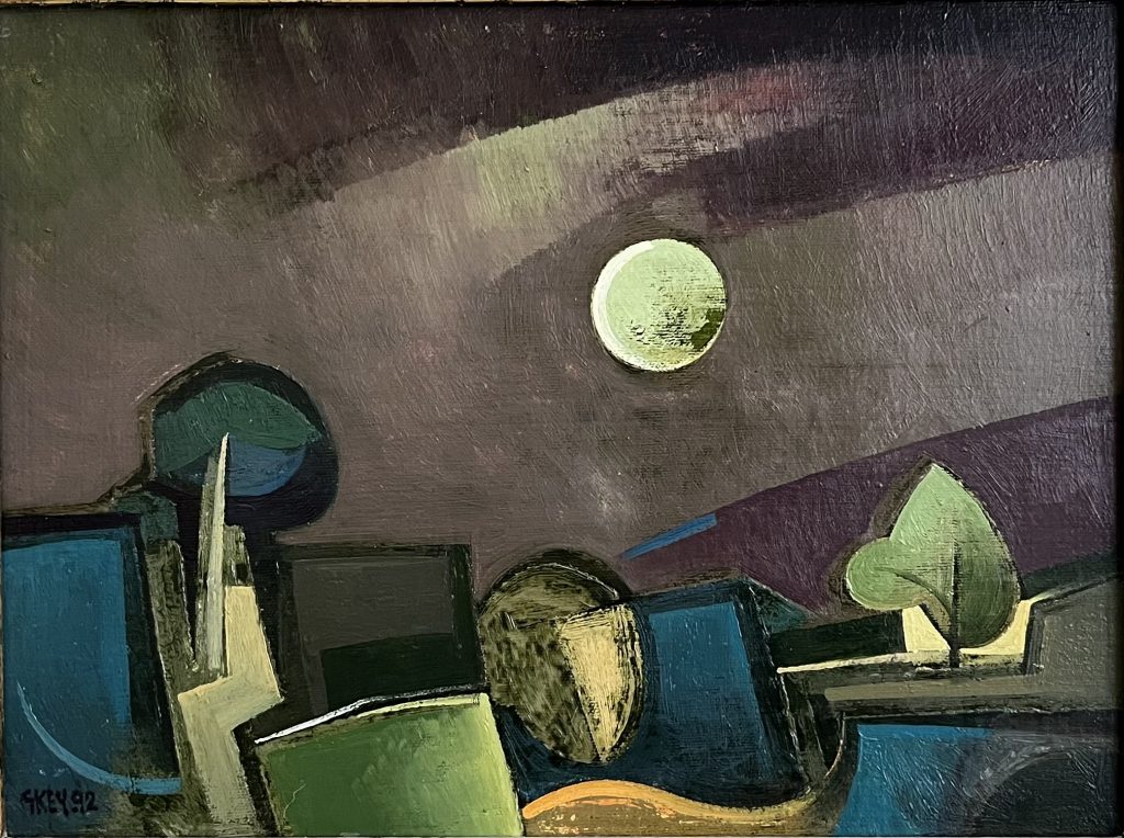 Geoffrey Key - Nocturne - 31x40cm, oil on canvas, £7,000