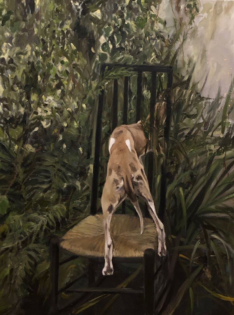 Simon Hadley Attard - The Apparition - oil on canvas, size: 80x60cm £1,200