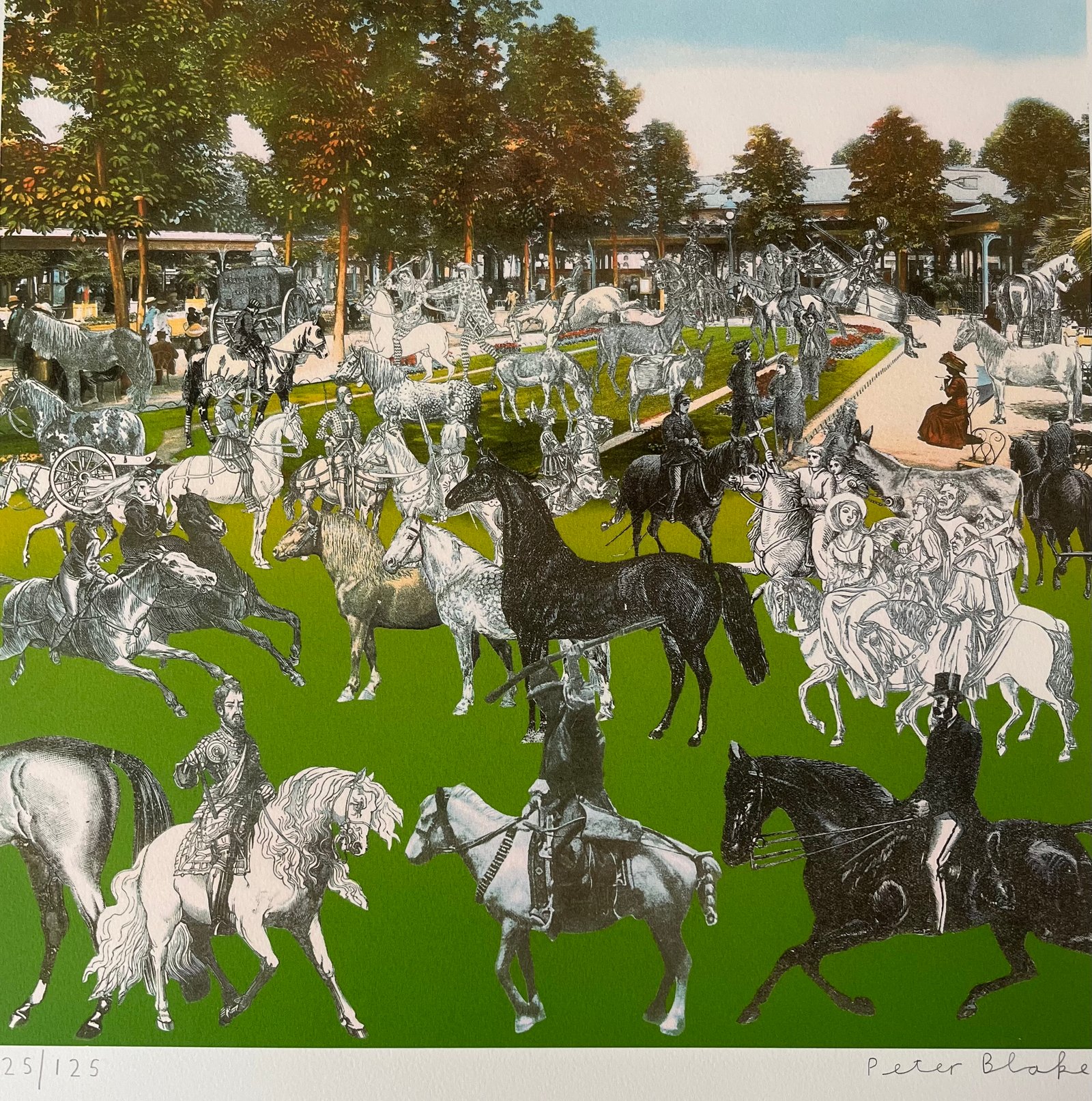 Peter Blake - Vichy: Horseshow