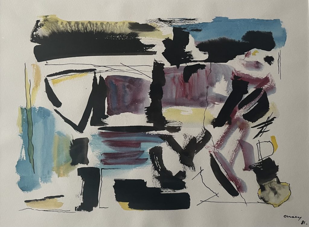 Harry Ousey - Untitled - watercolour, 22x30cm £1500
