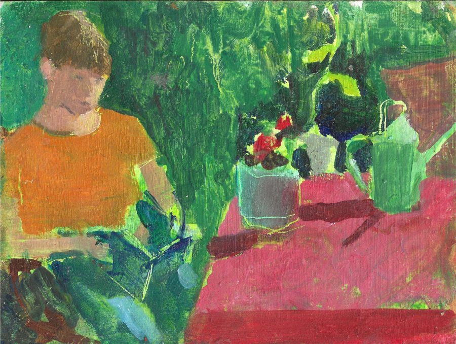 Gina ward - Mojitos and GCSEs - oil 19.5x14.5cm £195 Gina ward - Mojitos and GCSEs - oil 19.5x14.5cm £195