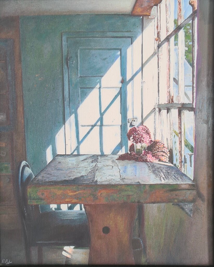 Darren Baker - Radiant Light - oil on canvas 36x28cm &pound;6500