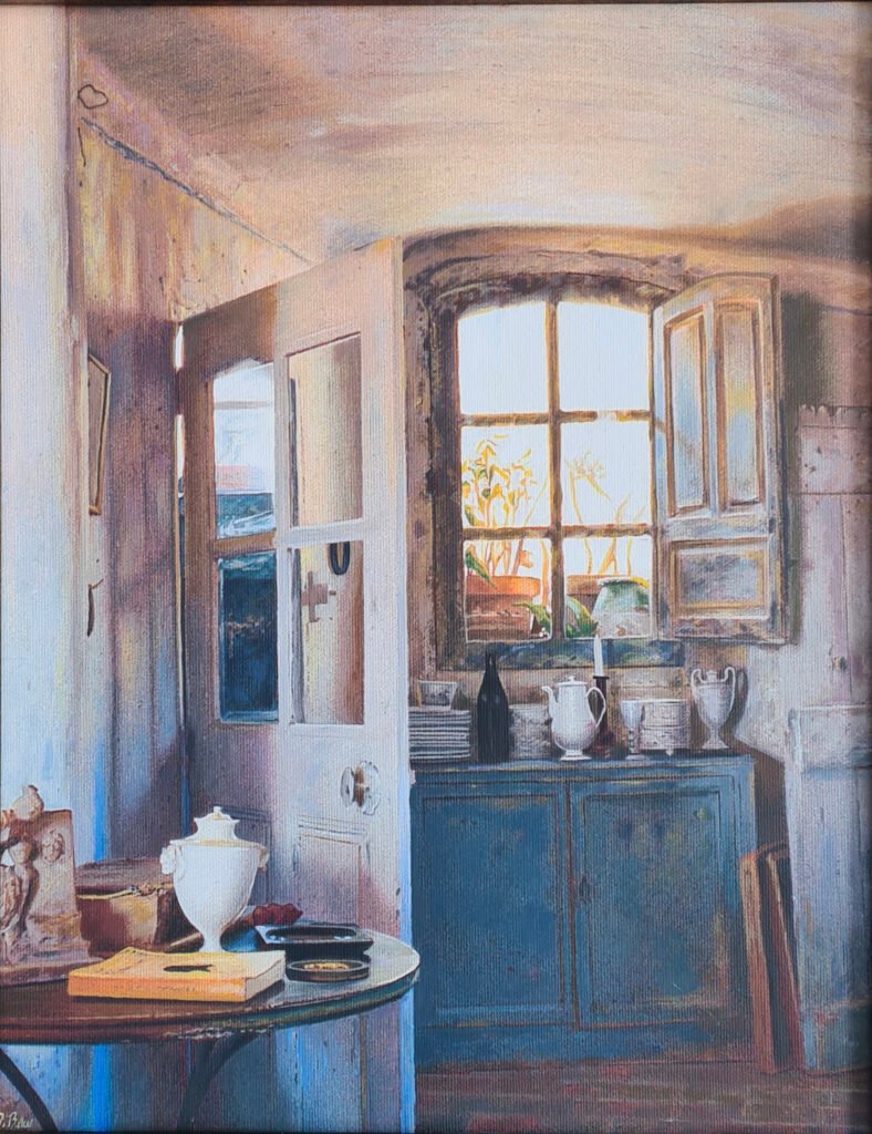 Darren Baker - Country Window - oil on canvas 34x27cm&nbsp;&pound;6000