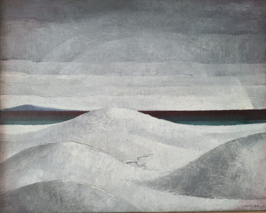 John Bold - Sand Dunes - oil on canvas - 41x51xm