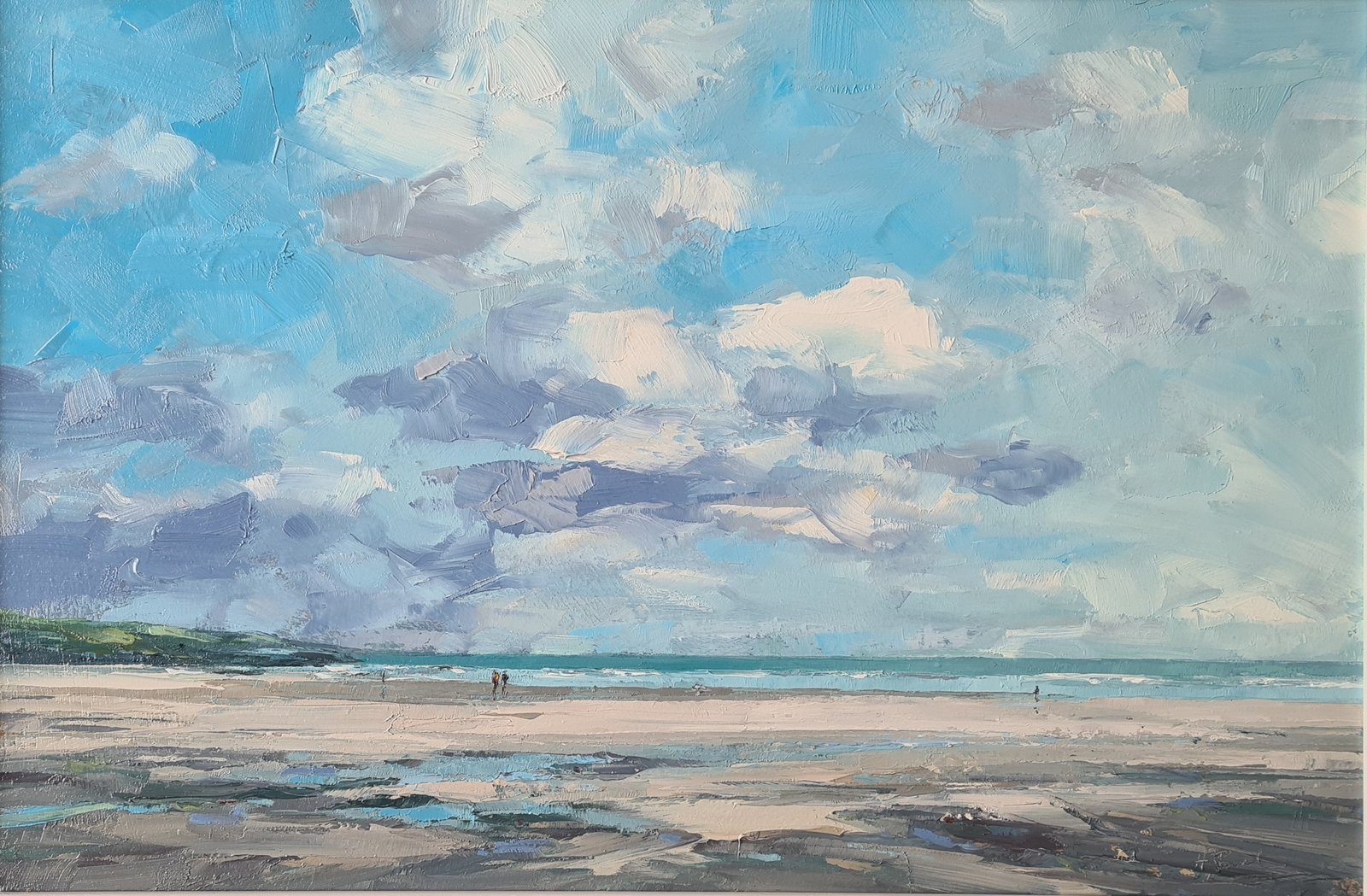 Harry Brioche - Autumn Sands - oil on board 29x44.5cm &pound;1,300